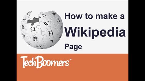 how to make a wikipedia page for yourself|How to Make a Wikipedia Page